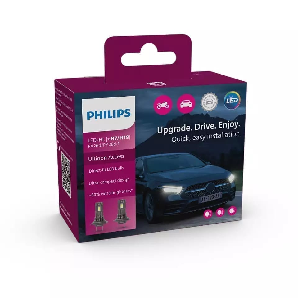philips LED H7 H18 Ultinon Access