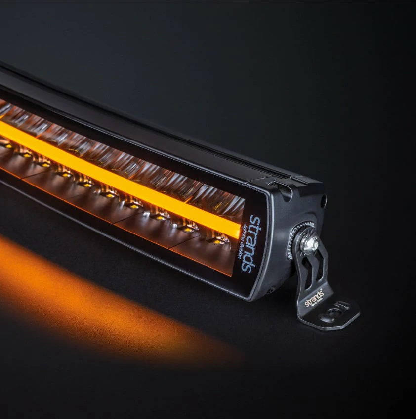 Μπάρα LED Siberia Curved 22" Strands – 6161lm – Διπλή Σειρά