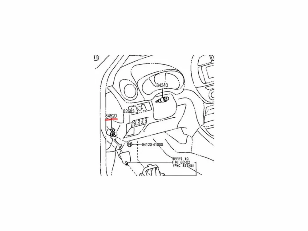 Βαλβίδα συμπλέκτη Toyota Aygo Corolla RAV4 84520‑42010 OEM, solenoid valve