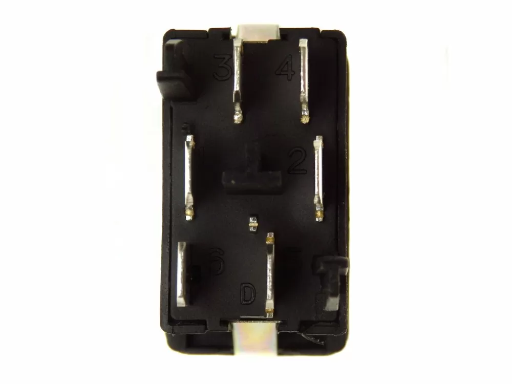 Διακόπτης ηλεκτρικών παραθύρων VW Caddy Golf Jetta Polo Seat Ibiza μονός 6PIN 191959855