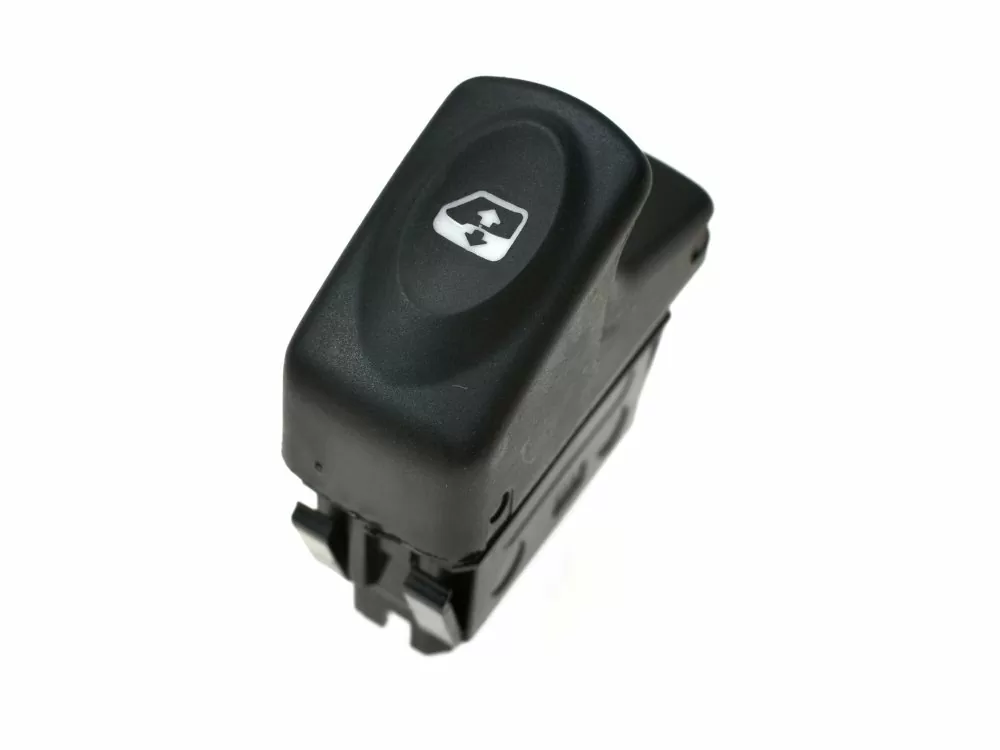 διακόπτης ηλεκτρικού παραθύρου Renault 7700838101 σε μαύρο χρώμα