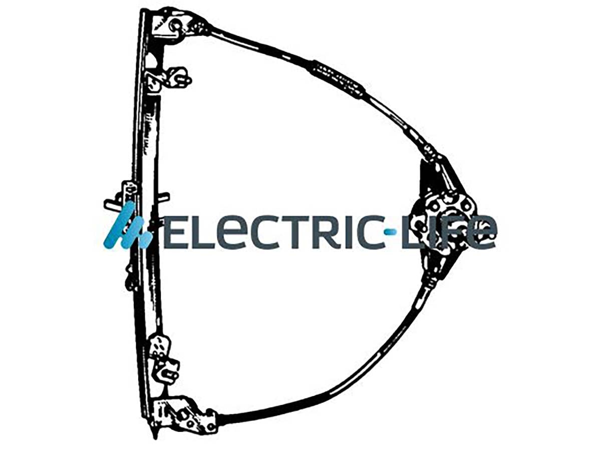 Χειροκίνητος Γρύλος Παραθύρου ZR FT912 R – Fiat BRAVO 2π (Πόρτα Συνοδηγού)