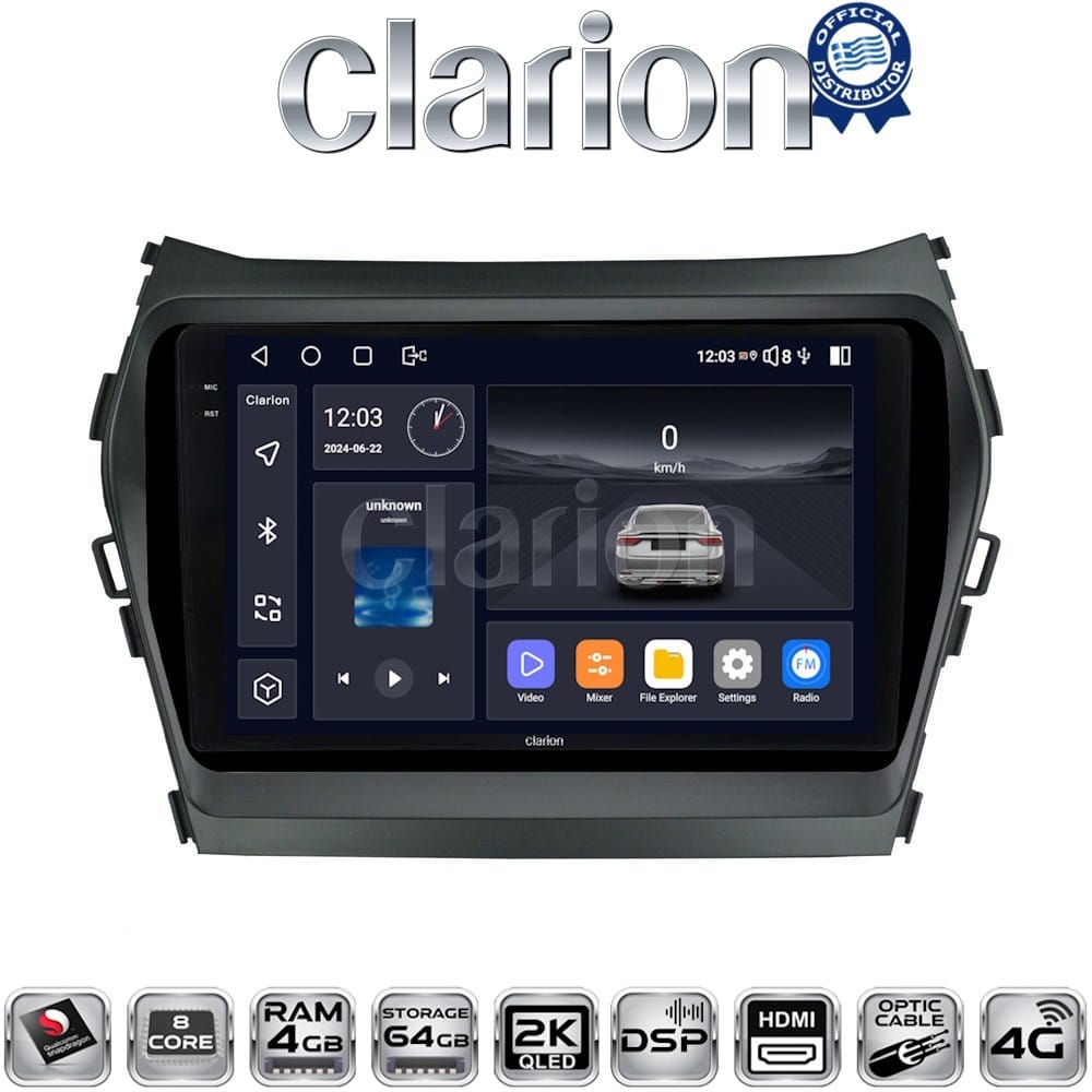 Οθόνη Multimedia (OEM Screen) για Hyundai IX45 – OEM Screen