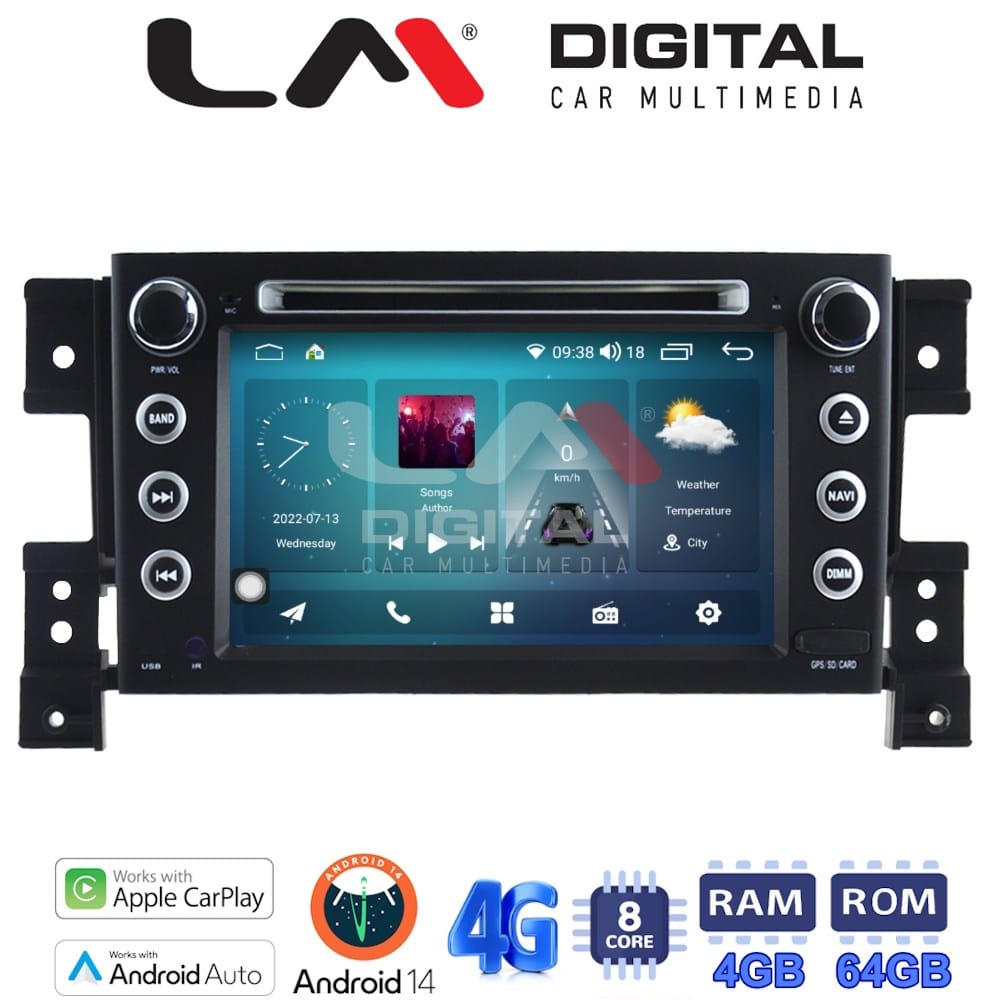Οθόνη Multimedia (OEM Screen) για Suzuki
