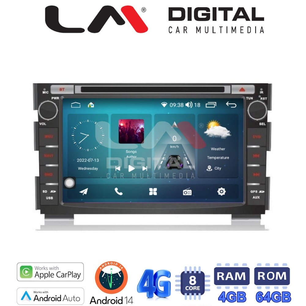 Οθόνη Multimedia (OEM Screen) για Kia N19 N19