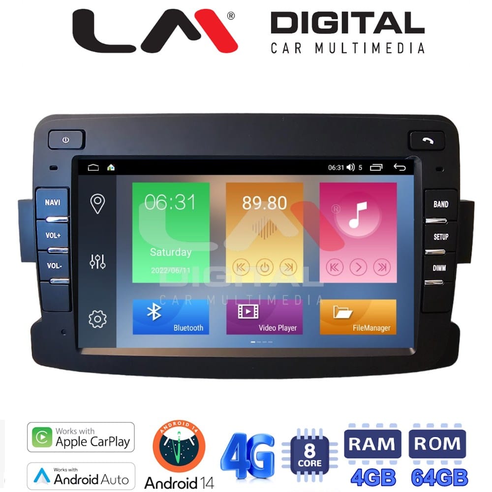 Οθόνη Multimedia (OEM Screen) για Renault