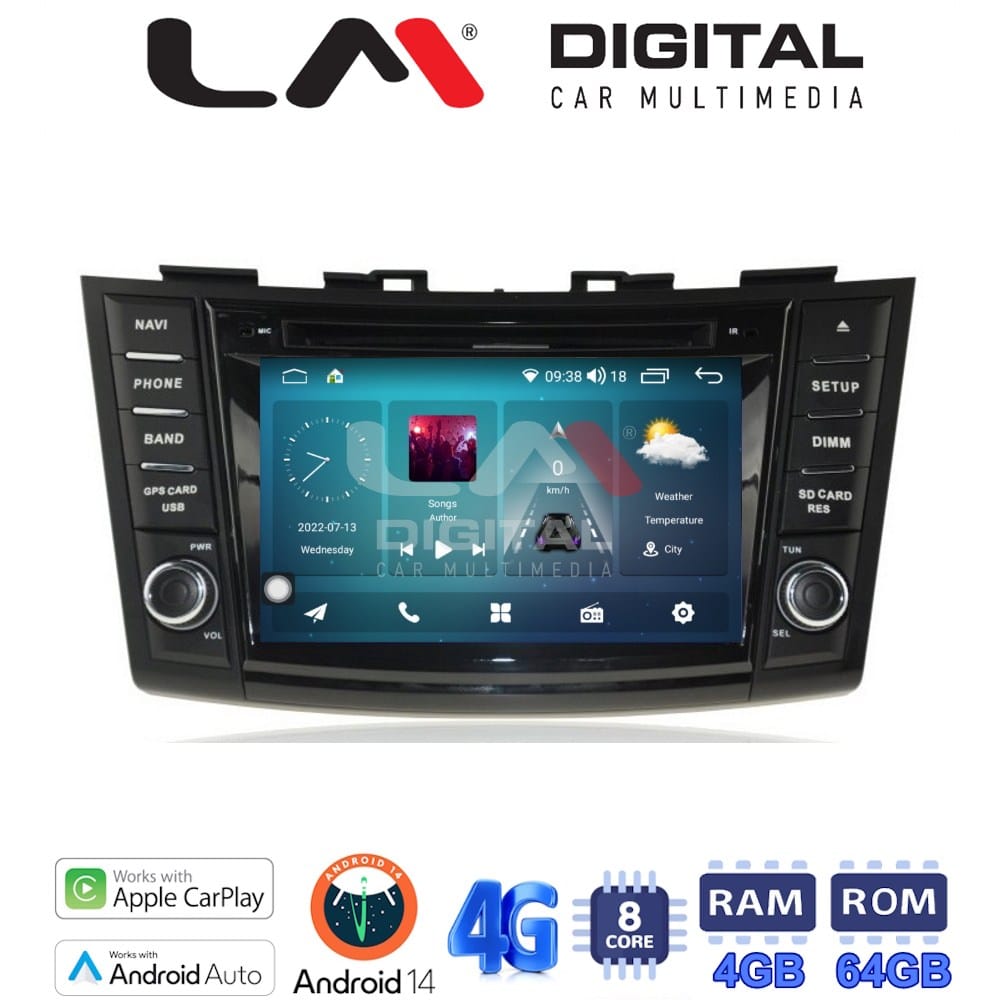 Οθόνη Multimedia (OEM Screen) για Suzuki