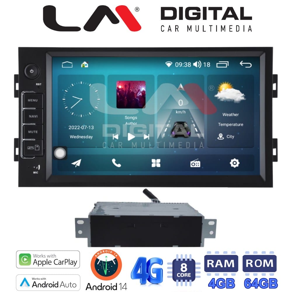 Οθόνη Multimedia (OEM Screen) για Peugeot