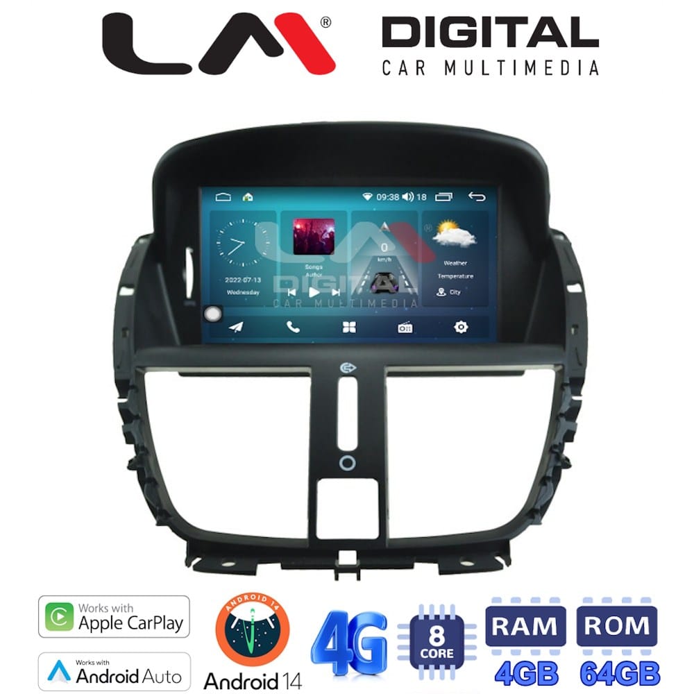 Οθόνη Multimedia (OEM Screen) για Peugeot