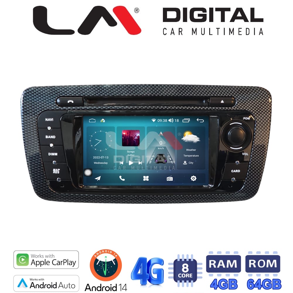 Οθόνη Multimedia (OEM Screen) για Seat ACV118
