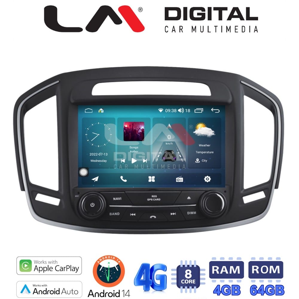 Οθόνη Multimedia (OEM Screen) για Opel