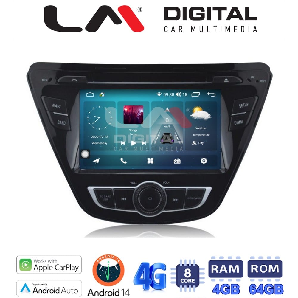 Οθόνη Multimedia (OEM Screen) για Hyundai