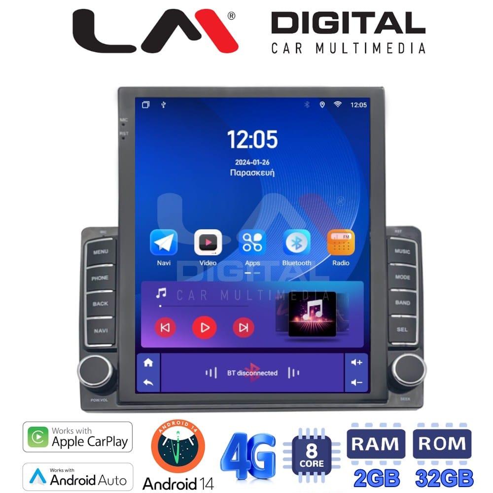 Οθόνη Android Multimedia (OEM Screen) – Android