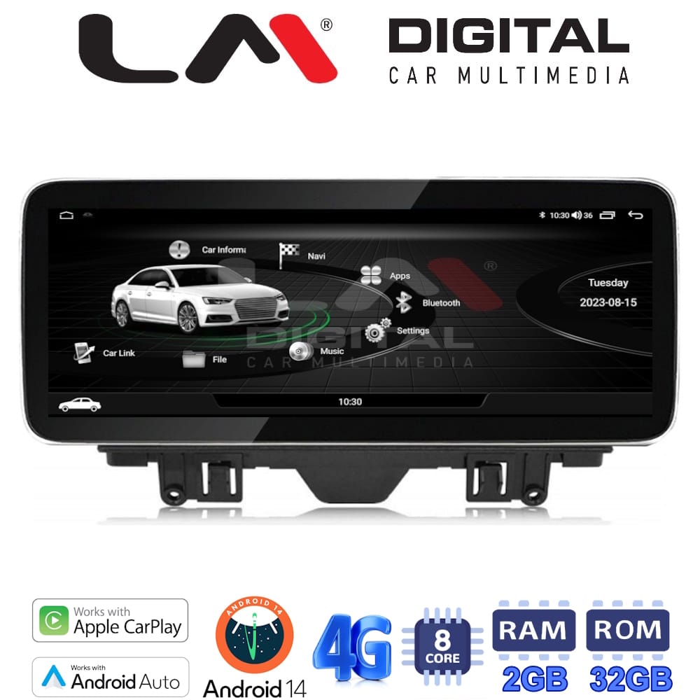 Οθόνη Multimedia (OEM Screen) για Audi Q3