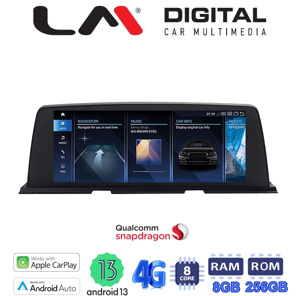 Οθόνη Multimedia (OEM Screen) για BMW S6 F06 – OEM Screen