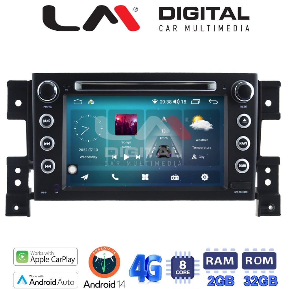 Οθόνη Multimedia (OEM Screen) για Suzuki
