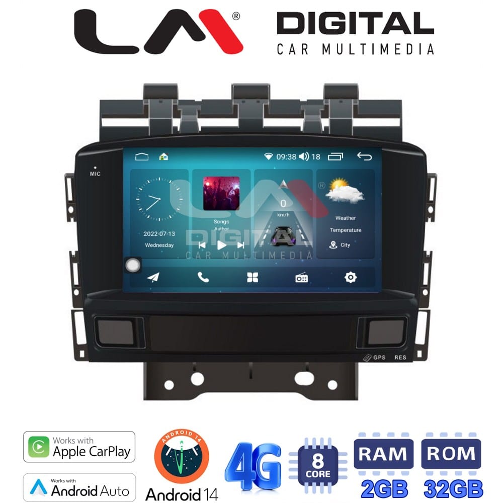 Οθόνη Multimedia (OEM Screen) για Opel CD300 CD400