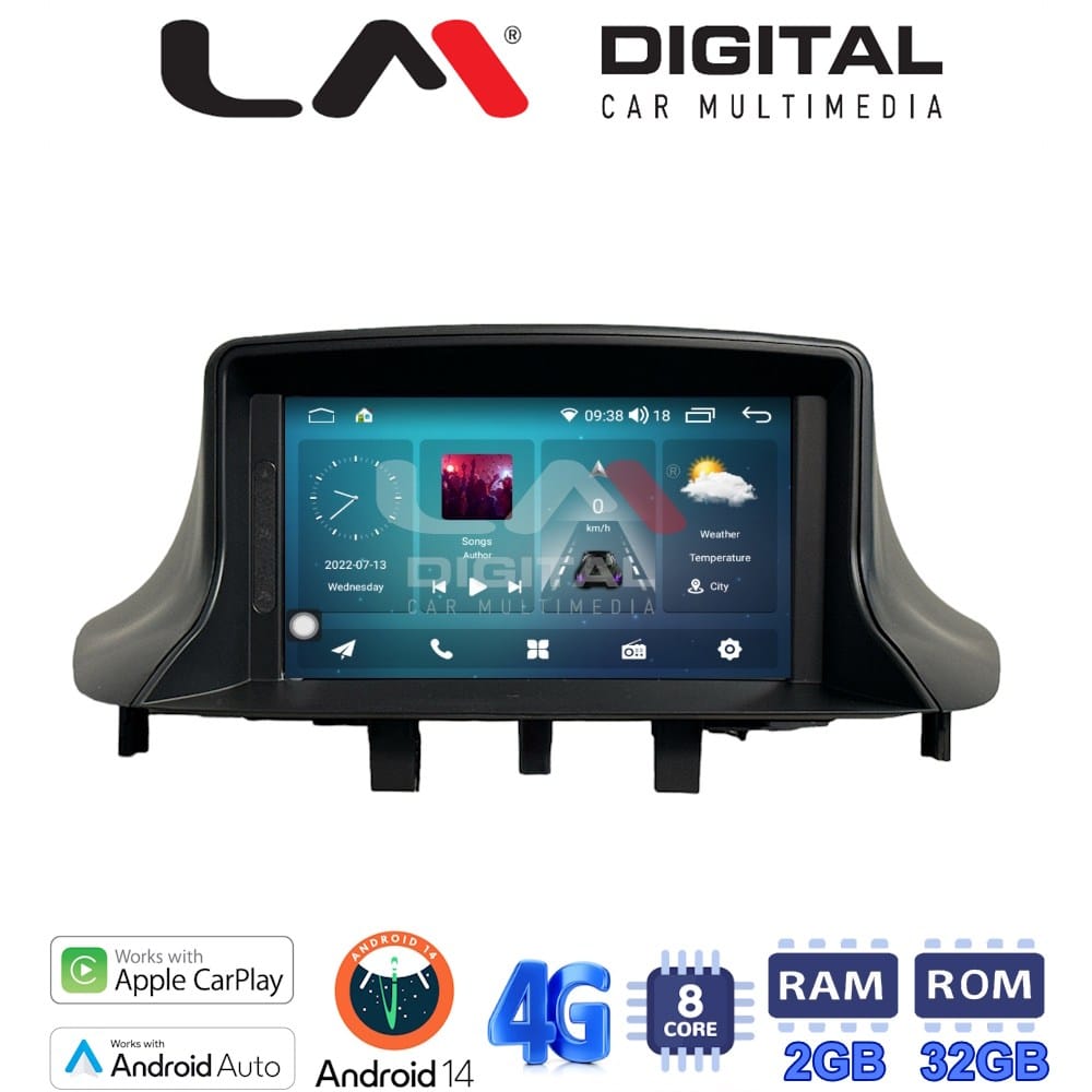 Οθόνη Multimedia (OEM Screen) για Renault