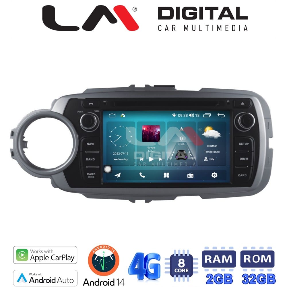 Οθόνη Multimedia (OEM Screen) για Toyota