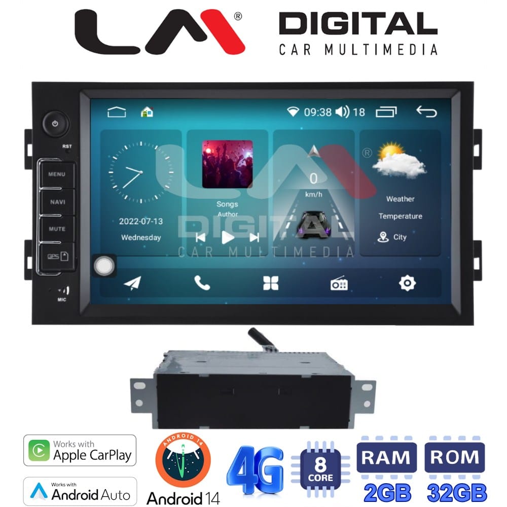 Οθόνη Multimedia (OEM Screen) για Peugeot