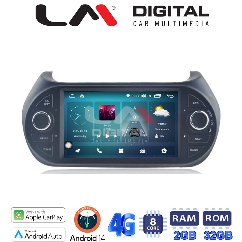 Οθόνη Multimedia (OEM Screen) για Citroen