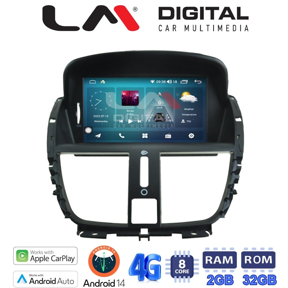 Οθόνη Multimedia (OEM Screen) για Peugeot