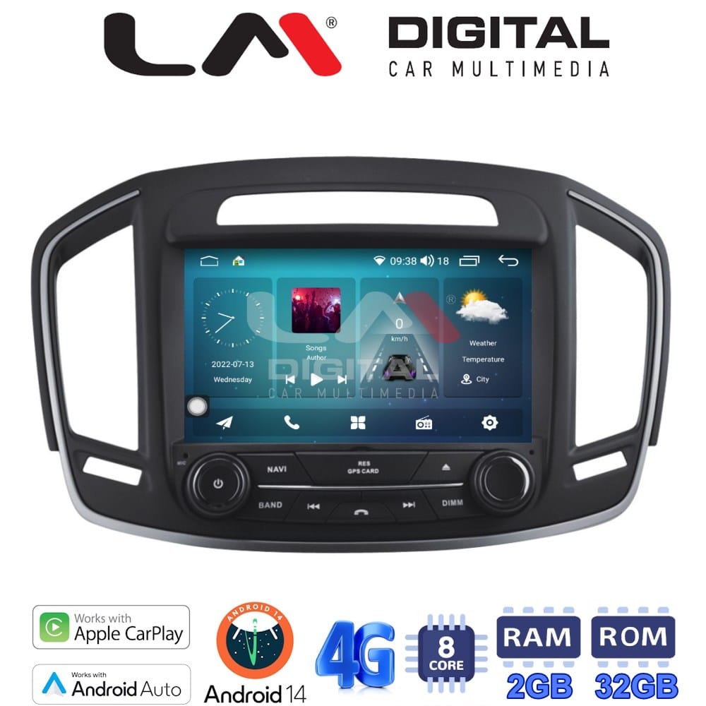 Οθόνη Multimedia (OEM Screen) για Opel