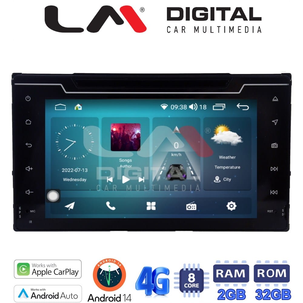 Οθόνη Multimedia (OEM Screen) για Toyota