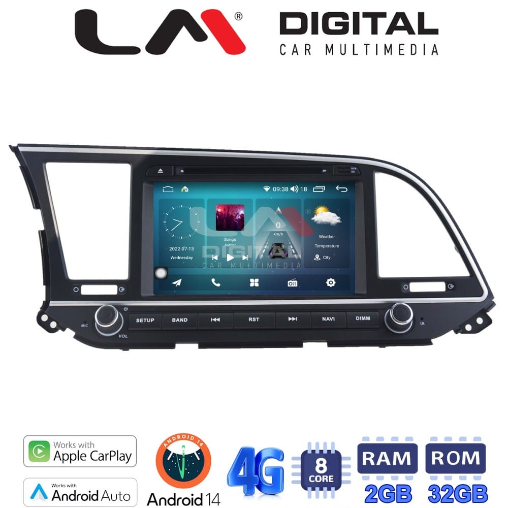 Οθόνη Multimedia (OEM Screen) για Hyundai