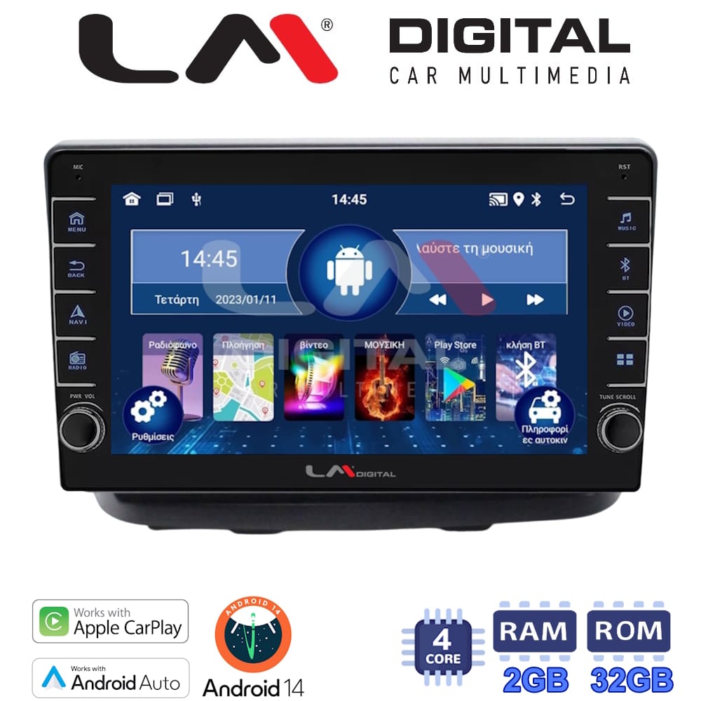 Οθόνη Multimedia (OEM Screen) για Fiat – OEM Screen