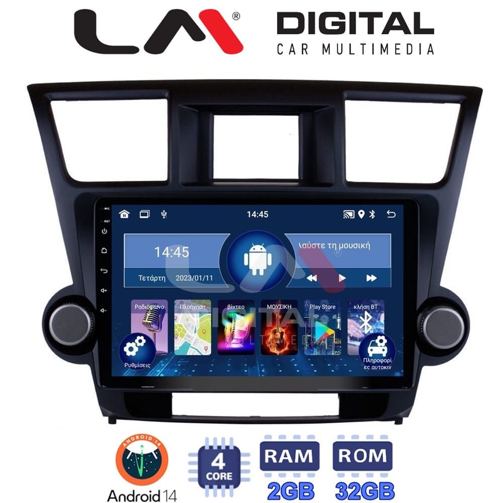 Οθόνη Multimedia (OEM Screen) για Toyota – OEM Screen