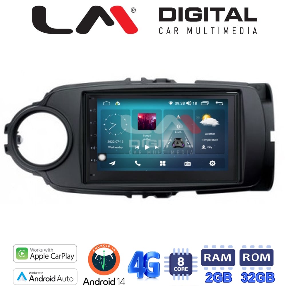 Οθόνη Multimedia (OEM Screen) για Toyota