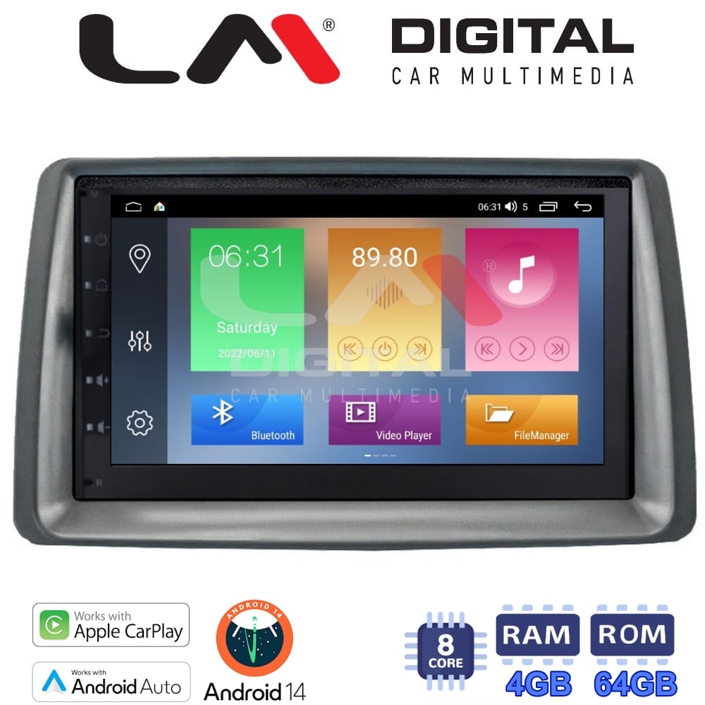 Οθόνη Multimedia (OEM Screen) για Fiat