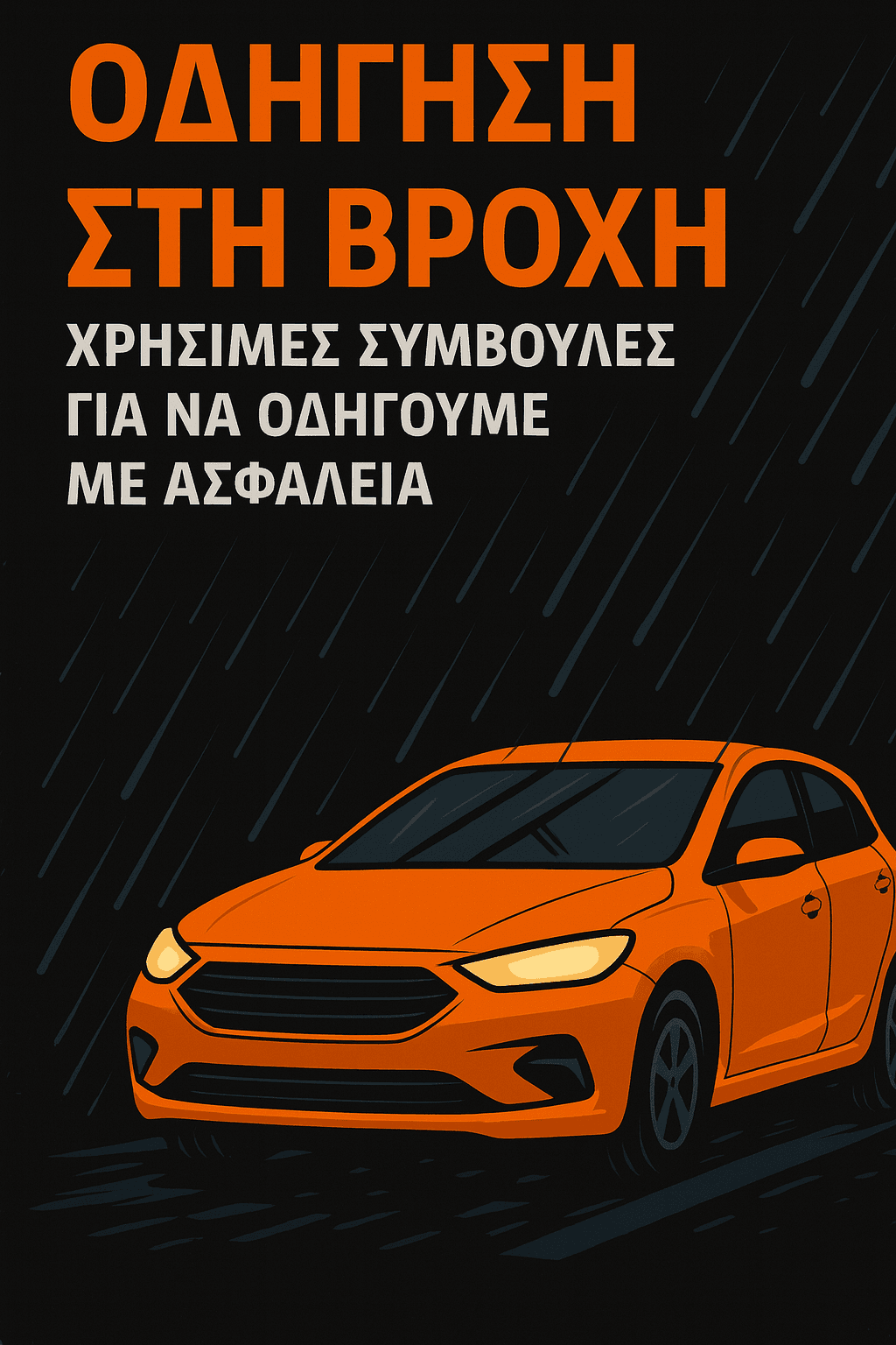 ΟΔΗΓΗΣΗ ΣΤΗ ΒΡΟΧΗ 8 ΣΥΜΒΟΥΛΕΣ