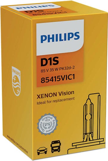 Λάμπα Xenon D1S Philips 85415VIC1 4400K – HID προβολέας οχήματος