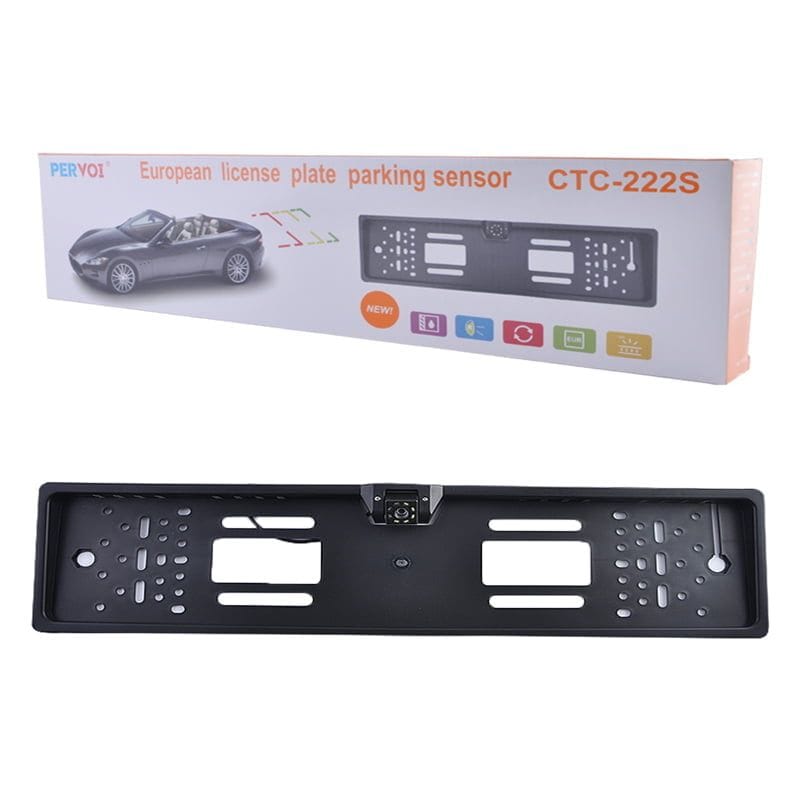 Κάμερα οπισθοπορείας για πινακίδα PerVoi CTC‑222S – ολοκληρωμένη λύση παρκαρίσματος με premium αισθητήρα
