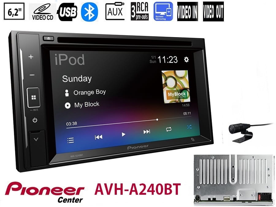 Pioneer AVH-A240bt - 6