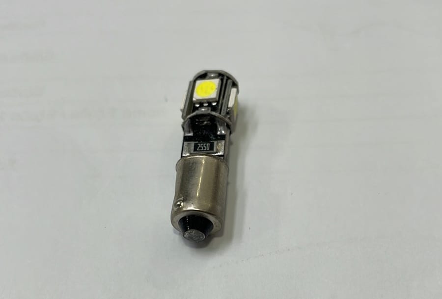 LED BA-9S μέ 5 smd 5050 APUS τεμάχιο