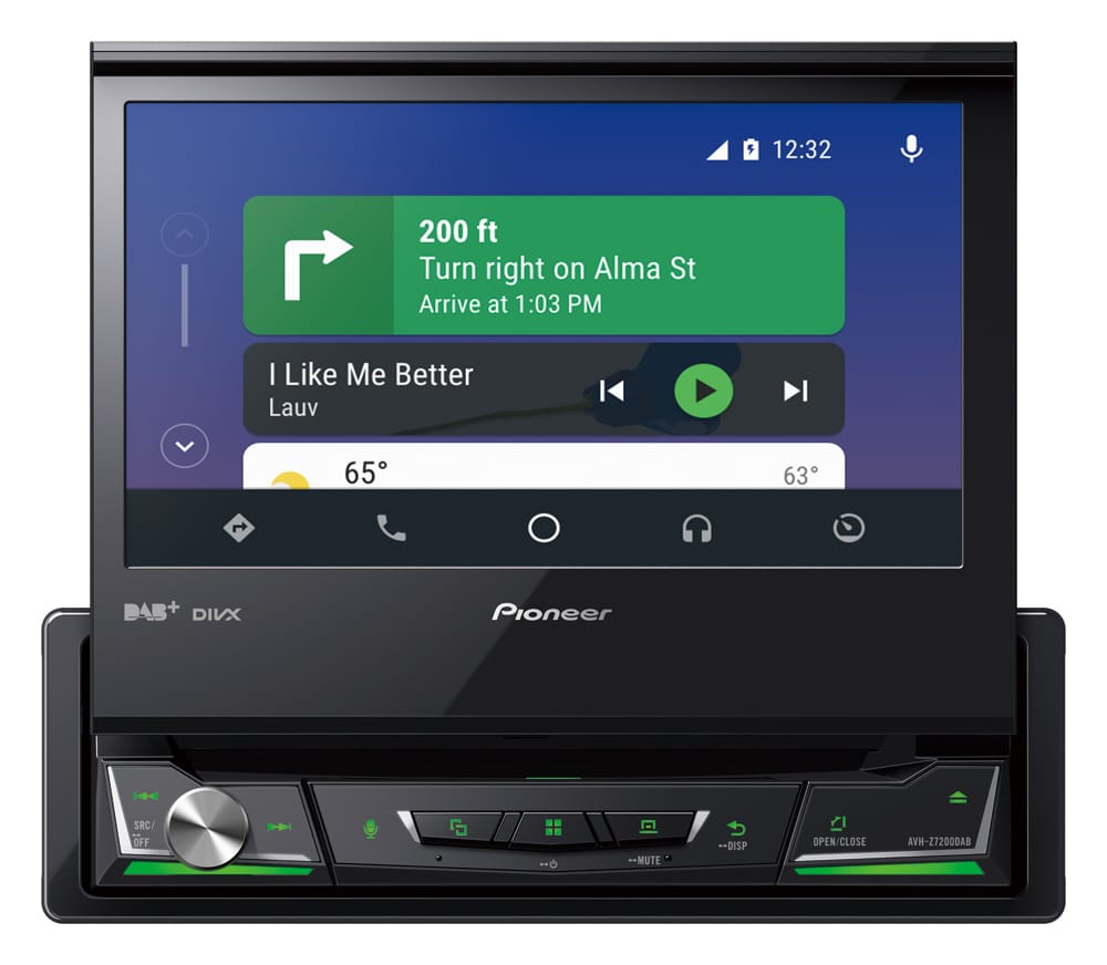 Pioneer AVH-A7100BT - 1Din 7'' Dvd Usb Bluetooth