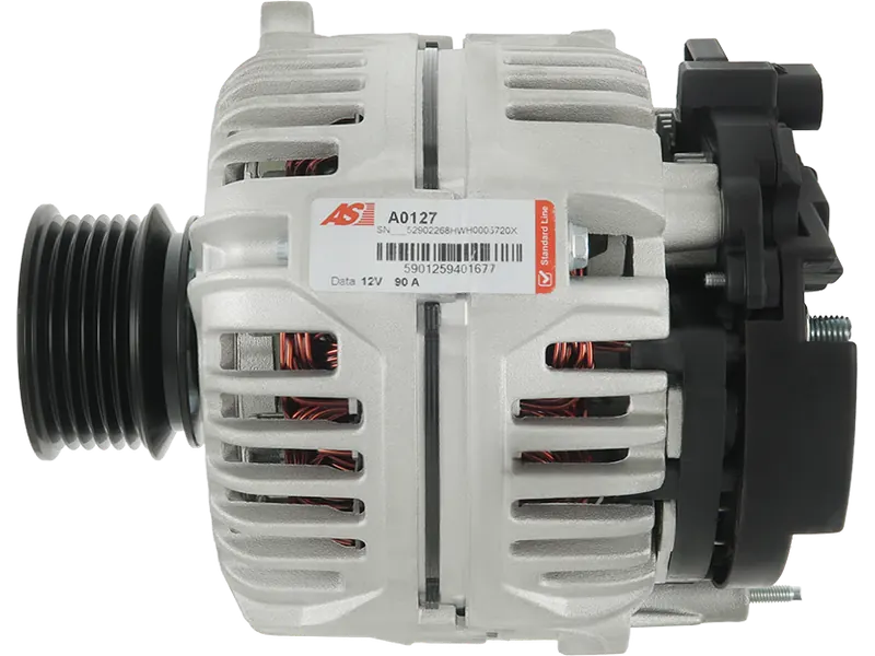 Alternator AS-PL A0127 12V 90 Amp AUDI, FORD, SEAT, SKODA, TOYOTA, VW 4 A0127 4