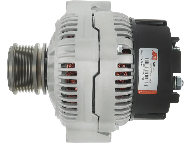 Alternator AS-PL A0133 12V 90 Amp DAEWOO, MERCEDES-BENZ, MULTICAR, PUCH, SSANGYONG 4 A0133 4