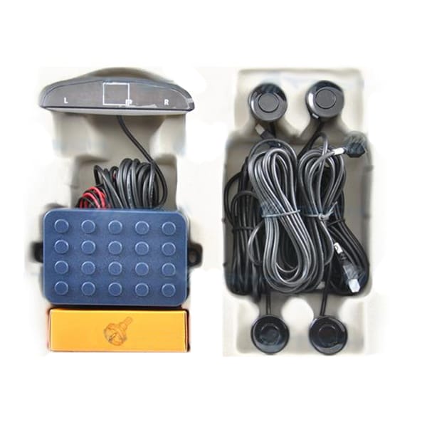 M-Tech Σύστημα Παρκαρίσματος 4 Αισθητήρες Λευκοί 21.5mm 9-15V Οθόνη Ακρίβεια 1cm - 1 σετ