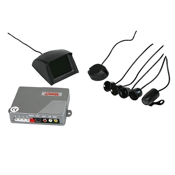 Lampa Σύστημα Παρκαρίσματος 12V Κάμερα Οθόνη LCD 4 Αισθητήρες Video-Out Νυχτερινή - 1 σετ